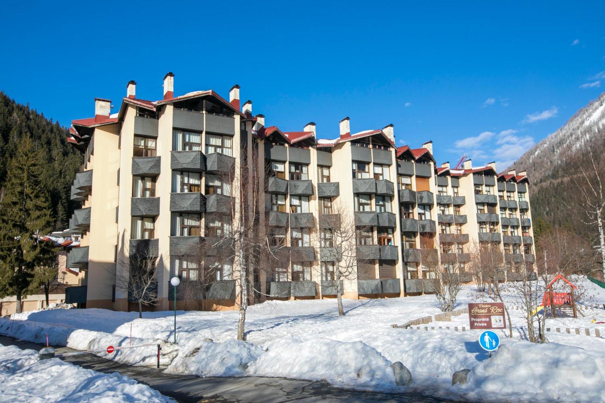 Residence Grand Roc - Campanules 202 - Happy Rentals Шамоні Екстер'єр фото
